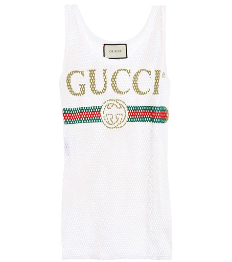 gucci women zipper top|Gucci tank tops for women.